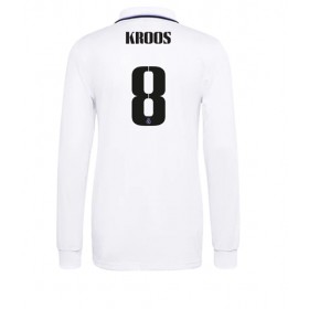 Herren Fußballbekleidung Real Madrid Toni Kroos #8 Heimtrikot 2022-23 Langarm